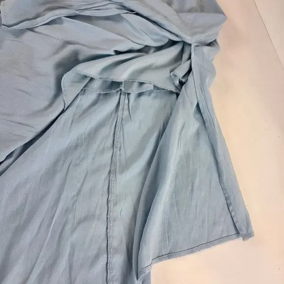 Altard state Bow Cut Out Bella Midi Dress Baby Blue Slip Tank Small - Picture 6 of 11